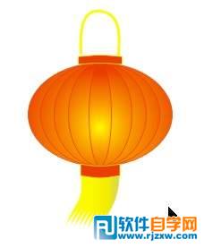 CorelDraw繪制新年大紅燈籠