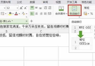 wps表格怎么換行詳細教程