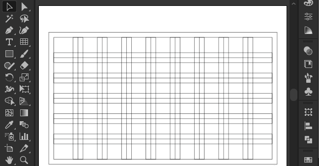 ai偏移表格圖片路徑方法介紹