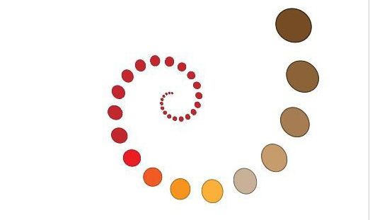 ai繪制彩色漸變螺旋圖標步驟介紹