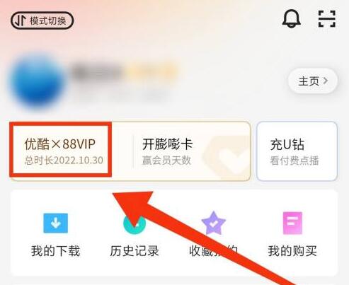 優酷怎么看vip還剩幾天