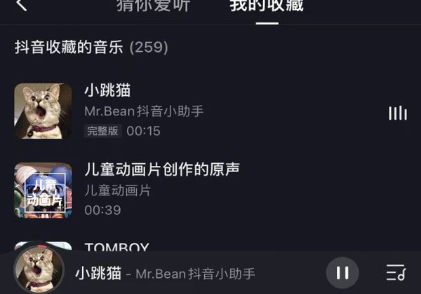 抖音收藏的歌曲怎么自動(dòng)播放
