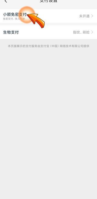 淘寶免密支付金額怎么設置